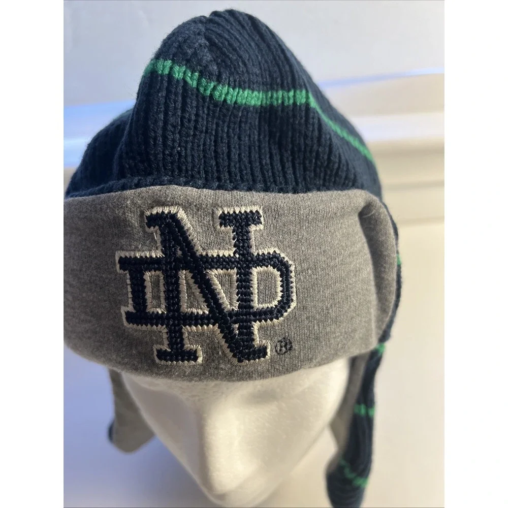 Adidas Heritage Unisex Notre Dame Fighting Knit Helmet‎ Hat Winter Alpine